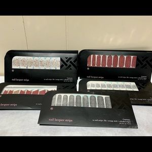 Jamberry Lacquer Strips - 10 packages lot New